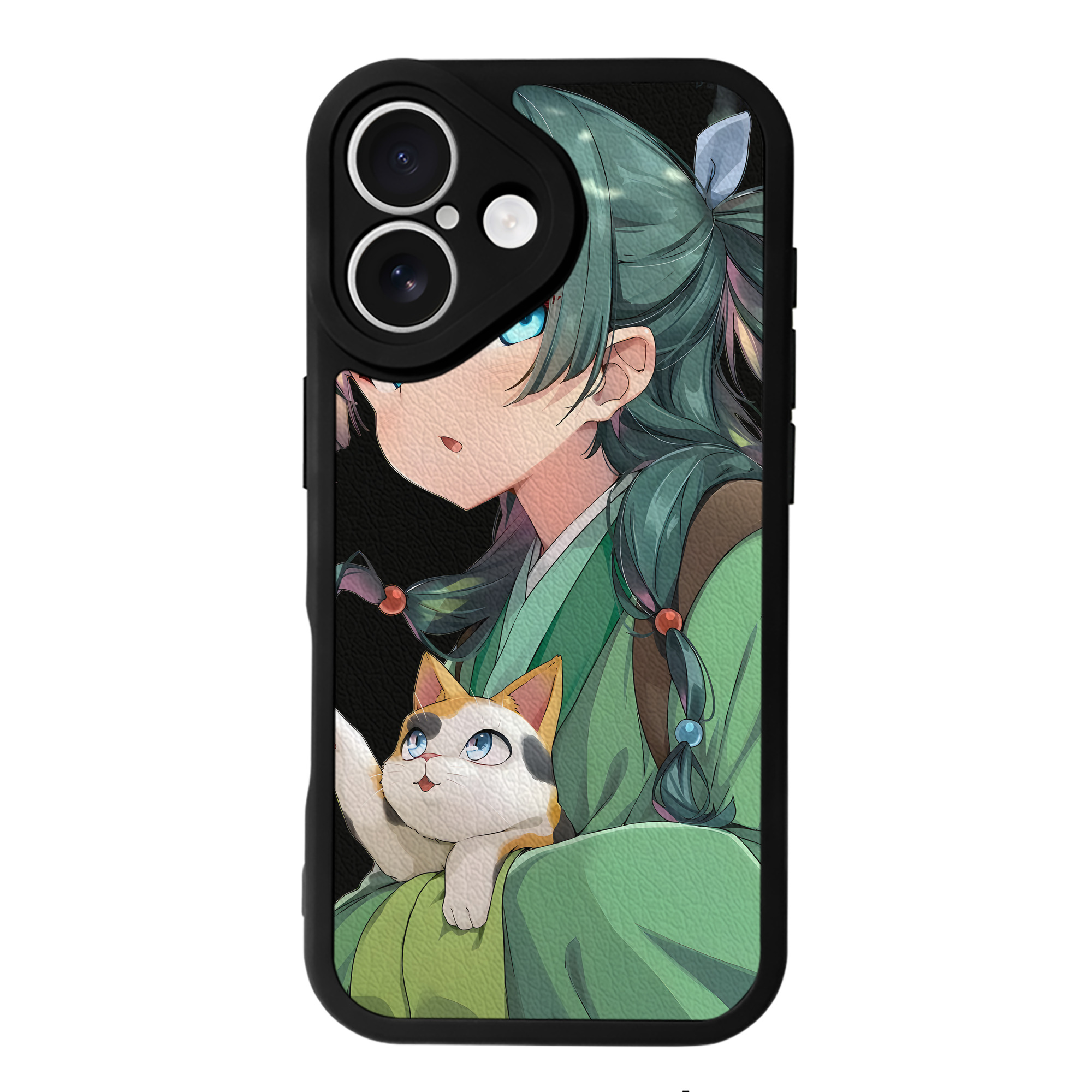（画像用） 薬屋のひとりごと The Apothecary Diaries 【iPhone 16シリーズ対応】シリコンスマホケース（レザー調） 材質：シリコン